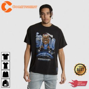 Shaquille O'Neal Los Angeles Lakers Vintage Caricature T-Shirt