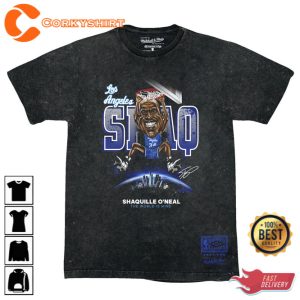 Shaquille O’Neal Los Angeles Lakers Vintage Caricature T-Shirt