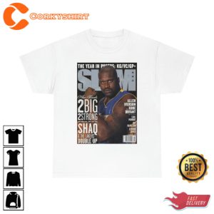 Shaquille O'Neal Slam Magazine LosAngeles Basketball Shirt