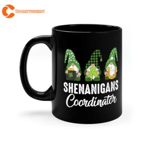 Shenanigans Coordinator Gnomes St Patricks Day Coffee Mug