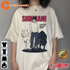 Shikigami Megumi Shirt Gift for Anime Fan