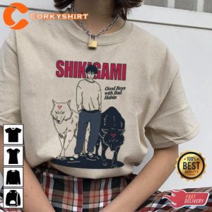 Shikigami Megumi Shirt Gift for Anime Fan 3