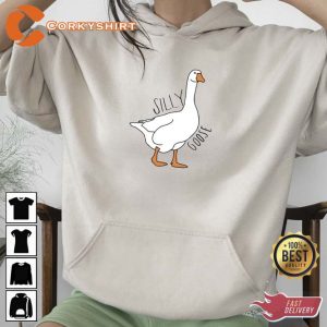 Silly Goose Cute Crewneck Sweatshirt3