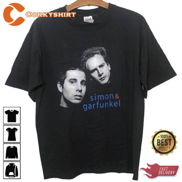 Simon Garfunkel Concert Tour Promo Unique Shirt