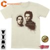 Simon Garfunkel Faces Unisex Tee Shirt