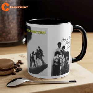 Sly _ The Family Stone Accent Coffee Mug Gift for Fan 4