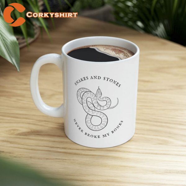 Snakes and Stones Never Broke My Bones Swiftie Coffee Mug