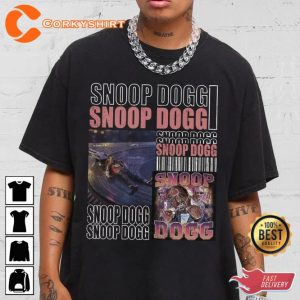 Snoop Dogg Album Rap Tracklist Fan Gifts Unisex T-Shirt3