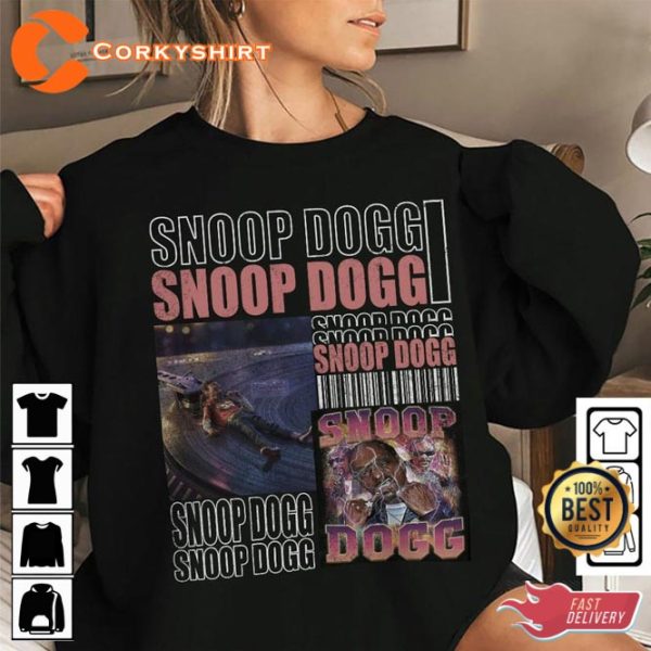 Snoop Dogg Album Rap Tracklist Fan Gifts Unisex T-Shirt