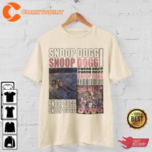 Snoop Dogg Album Rap Tracklist Fan Gifts Unisex T-Shirt6