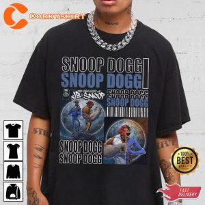 Snoop Dogg Album Rap Tracklist Gifts for Fan Unisex Graphic T-Shirt3