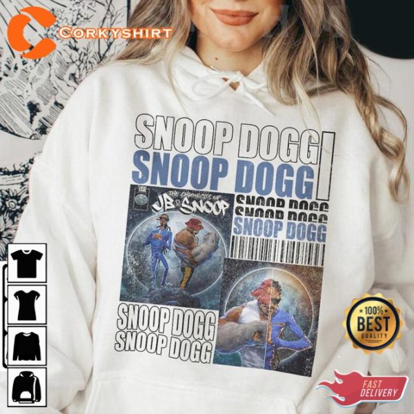 Snoop Dogg Album Rap Tracklist Gifts for Fan Unisex Graphic T-Shirt