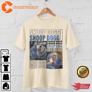 Snoop Dogg Album Rap Tracklist Gifts for Fan Unisex Graphic T-Shirt6