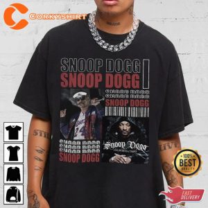 Snoop Dogg California Times Hip Hop 90s Style Rap Tee