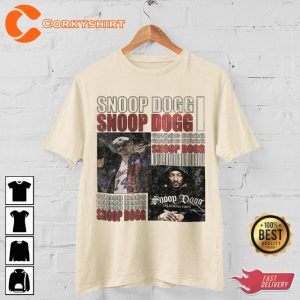 Snoop Dogg California Times Hip Hop 90s Style Rap Tee4