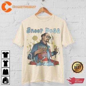 Snoop Dogg Streetwear Hip Hop 90s Comic Rap Graphic Tee