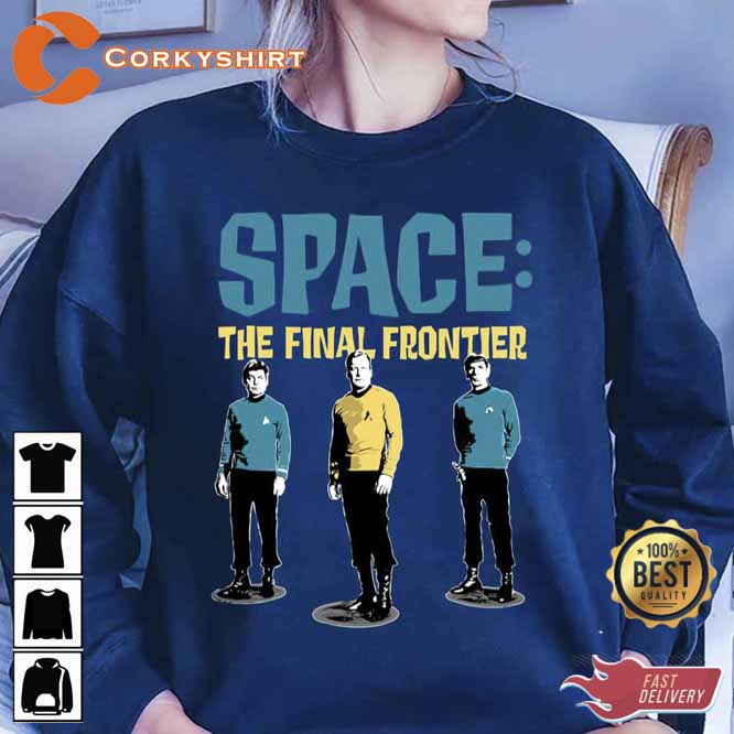 Space The Final Frontier Star Trek Unisex T-Shirt