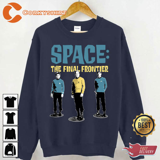 Space The Final Frontier Star Trek Unisex T-Shirt