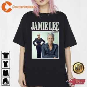 Special Present Brown Jamie Lee Curtis Knives Out Vintage Photograp Unisex T-shirt