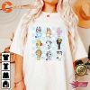 Spring Sublimation Blue Dog T-shirt Design