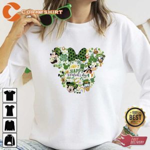 St Patricks Day Disney Family Shirt