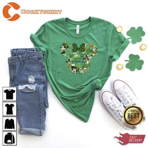 St Patricks Day Disney Family Shirt