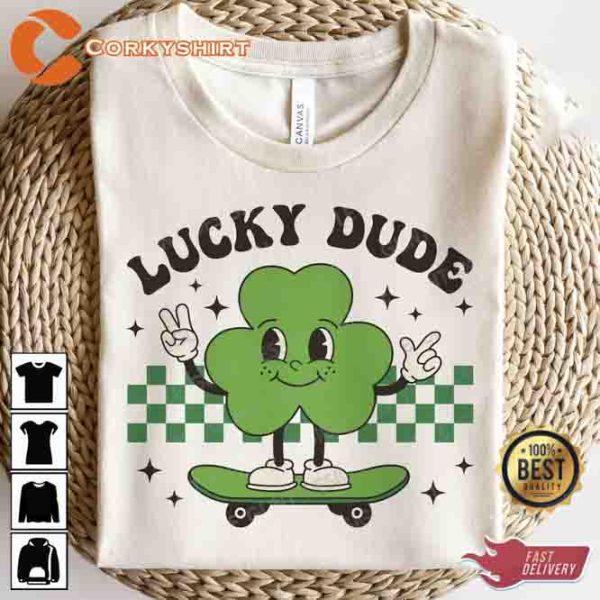 St Patrick’s Day Lucky Dude Unisex Tee