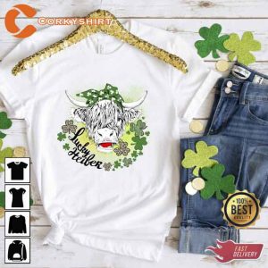 St Patrick’s Day Lucky Heifer T-Shirt