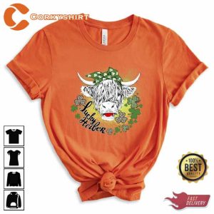 St Patrick's Day Lucky Heifer T-Shirt (5)