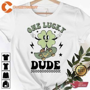 St Patricks Day One Lucky Dude Shirt