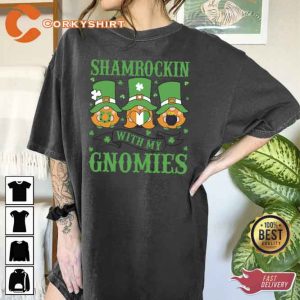 St Patrick’s Day Shamrockin Gnomes Shirt