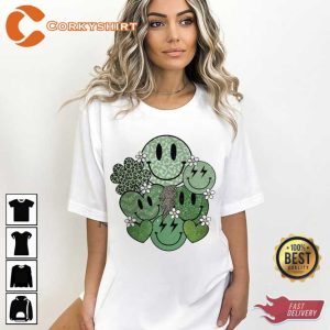St Patricks Day Smiley Faces Shirt