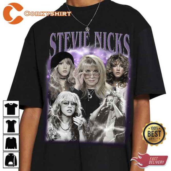 Stephanie Stevie Nicks Tour 2023 Fleetwood Mac Vintage T-Shirt
