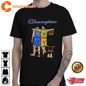 Stephen Curry Draymond Green And Klay Thompson Champion Signatures Unisex T Shirt