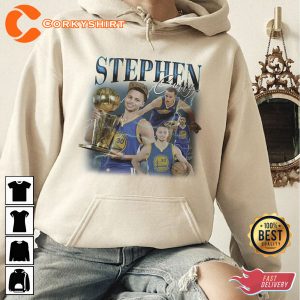 Stephen Curry Warriors Basketball Tee Shirt7