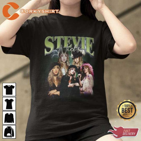 Stevie Nicks Homage Vintage T-Shirt