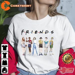 Stranger Things Friends The Upside Down T-Shirt 3