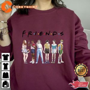 Stranger Things Friends The Upside Down T-Shirt 4