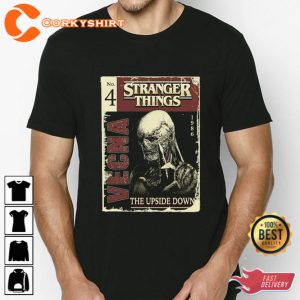 Stranger Things Vecna Comic Book Cover Shirt 3