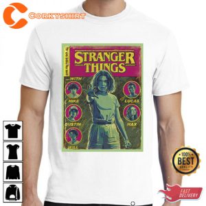 Stranger Things Vintage Comic Book Cover Shirts