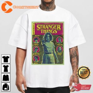 Stranger Things Vintage Comic Book Cover Shirts