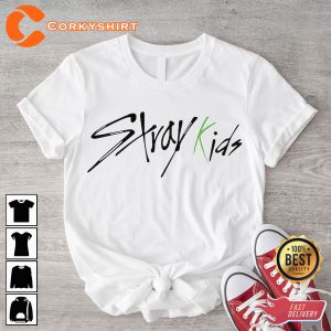 Stray Kids Green Logo Unisex Hoodie