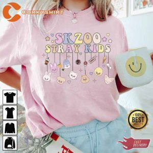 Stray Kids Zoo Character Shirt2