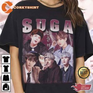 Suga Shirt Vintage 90s Style Shirt