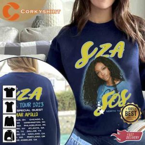 Sza North American Tour Double-Sided Sweatshirt