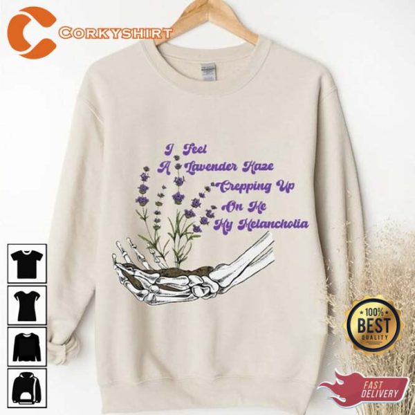 Taylor Inspired Lavender Haze Tee Shirt