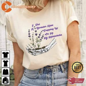 Taylor Inspired Lavender Haze Tee Shirt