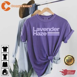 TSwift Inspired Lavender Haze Unisex Crewneck T-Shirt