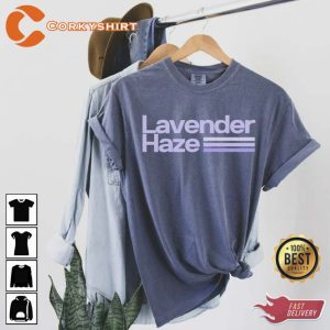 TSwift Inspired Lavender Haze Unisex Crewneck T-Shirt