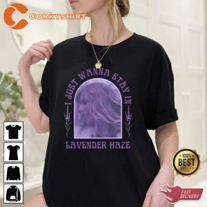 Taylor Swiftie Lavender Haze Lyrics Midnights Album Sweatshirt